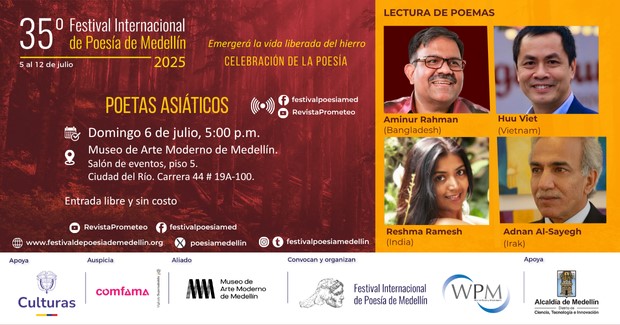Lectura de poetas asiáticos