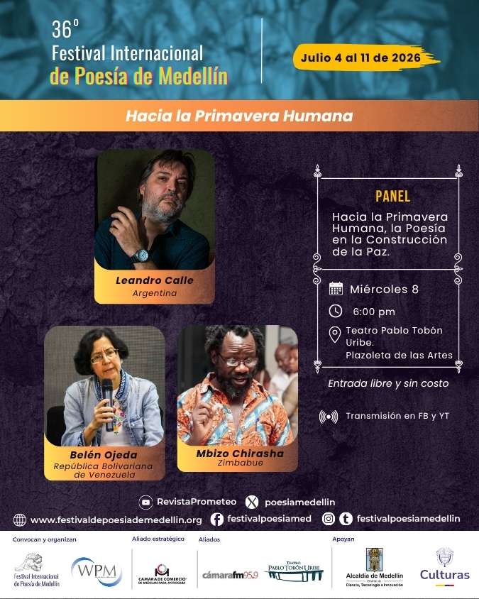 Hacia la primavera humana, La Poesía en la construcción de la paz.