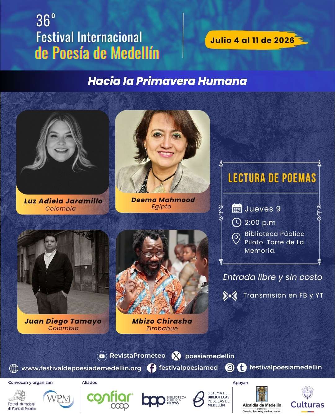 Lectura de poemas