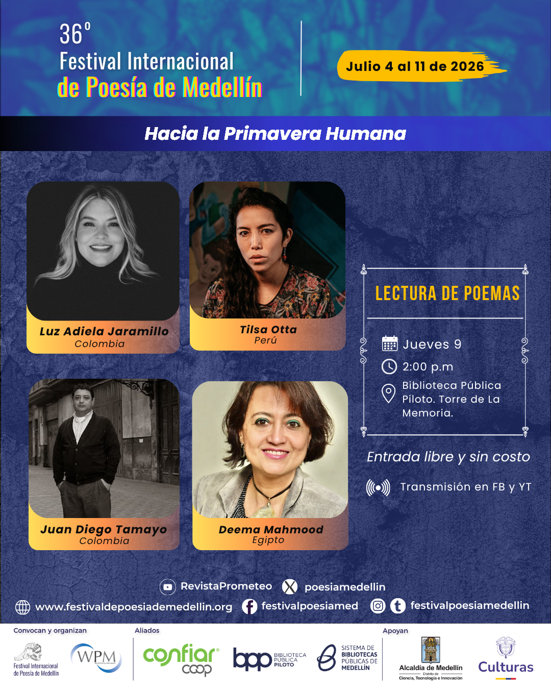 Lectura de poemas
