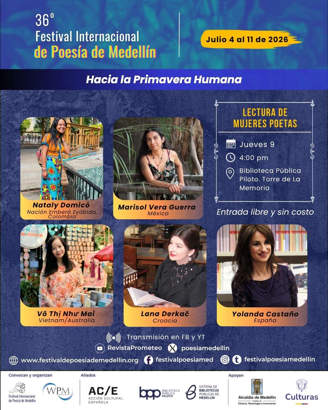 Mujeres poetas