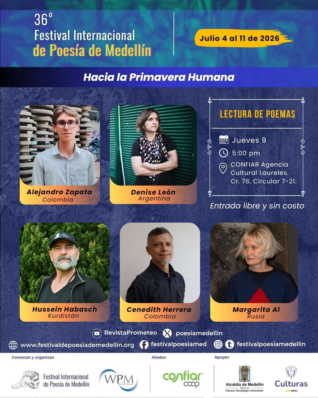 Lectura de poemas