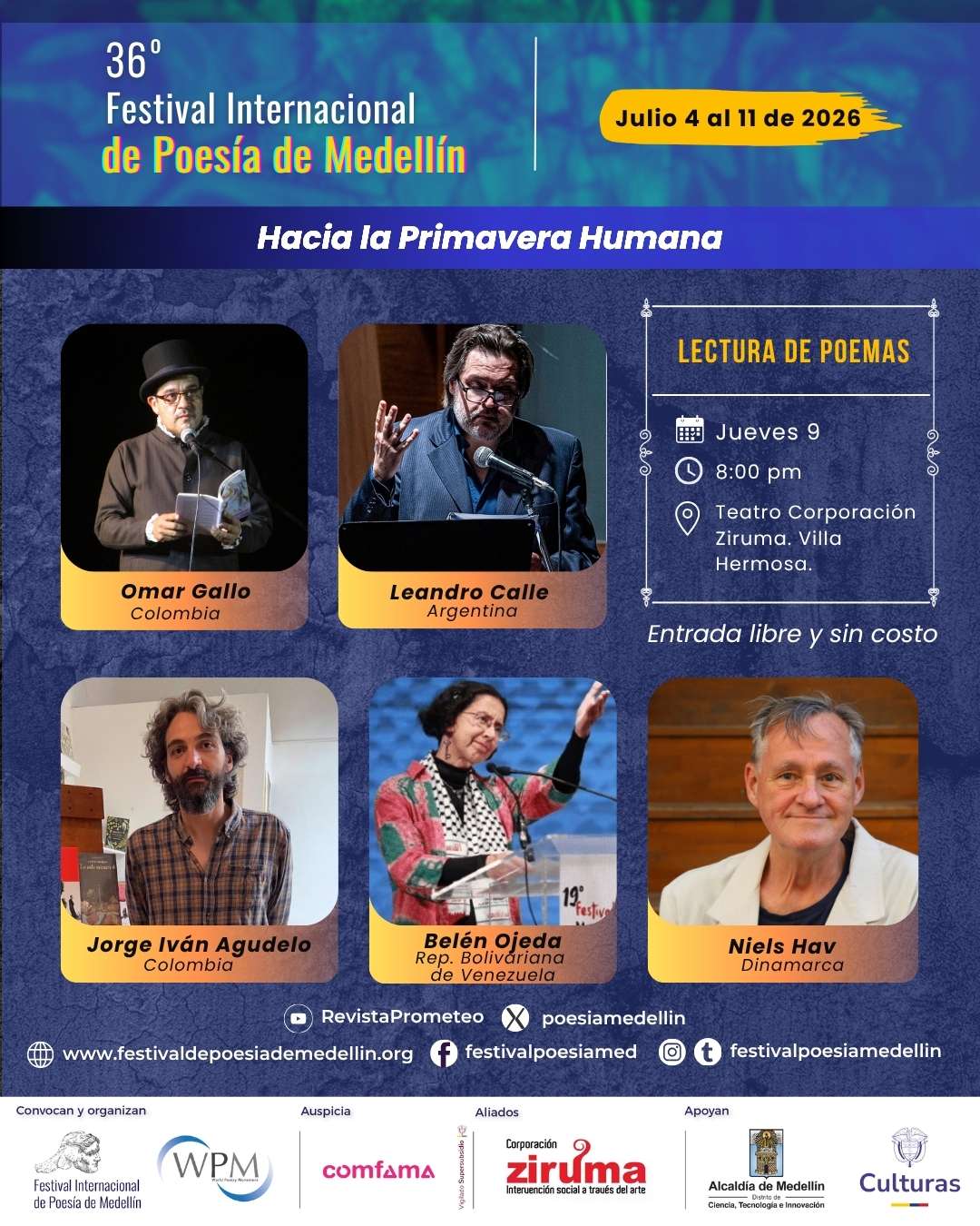 Lectura de poemas