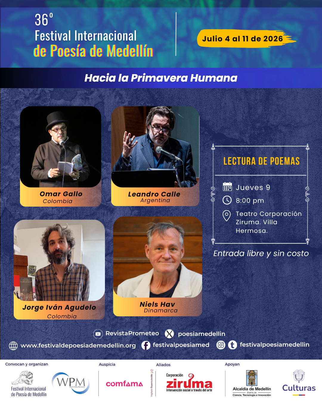 Lectura de poemas