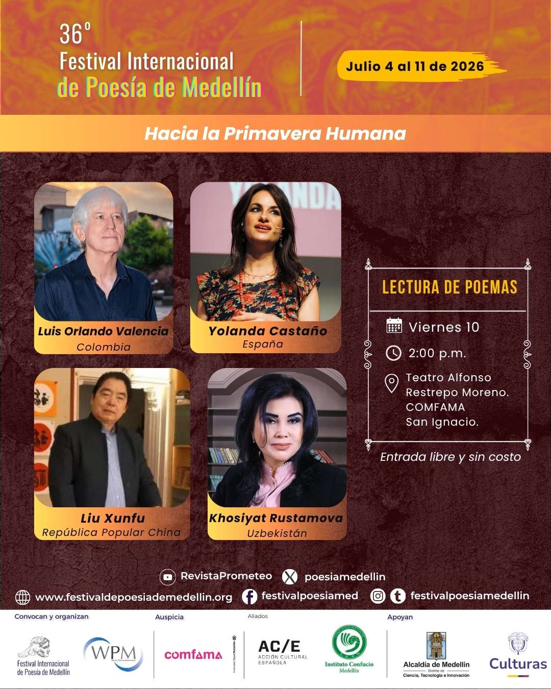 Lectura de poemas