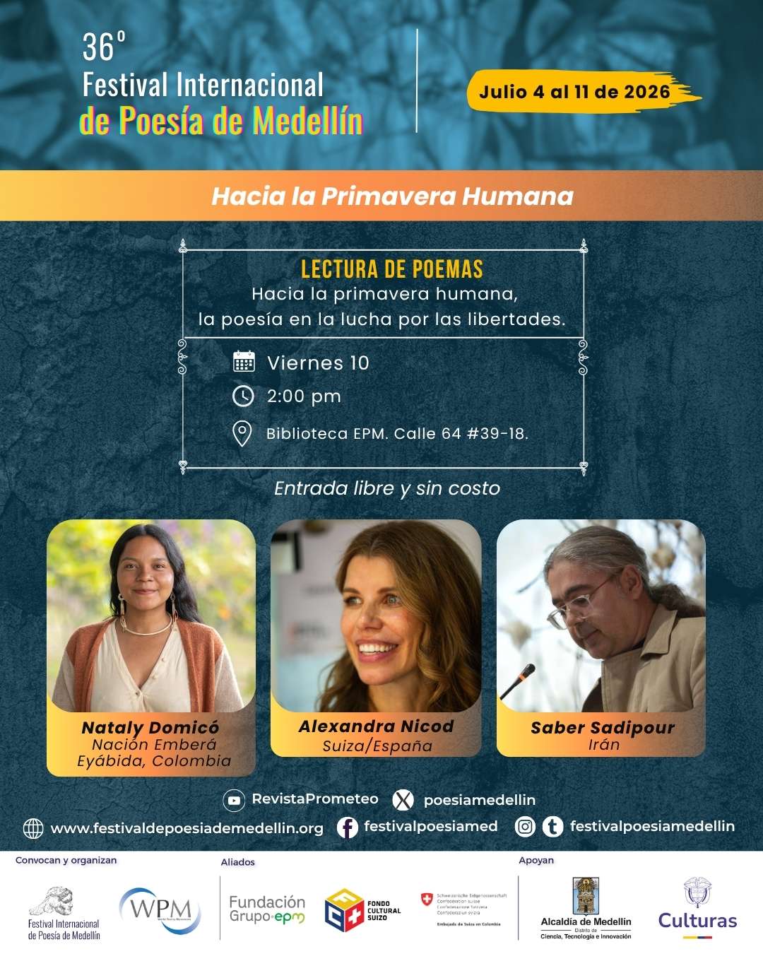 Lectura de poemas