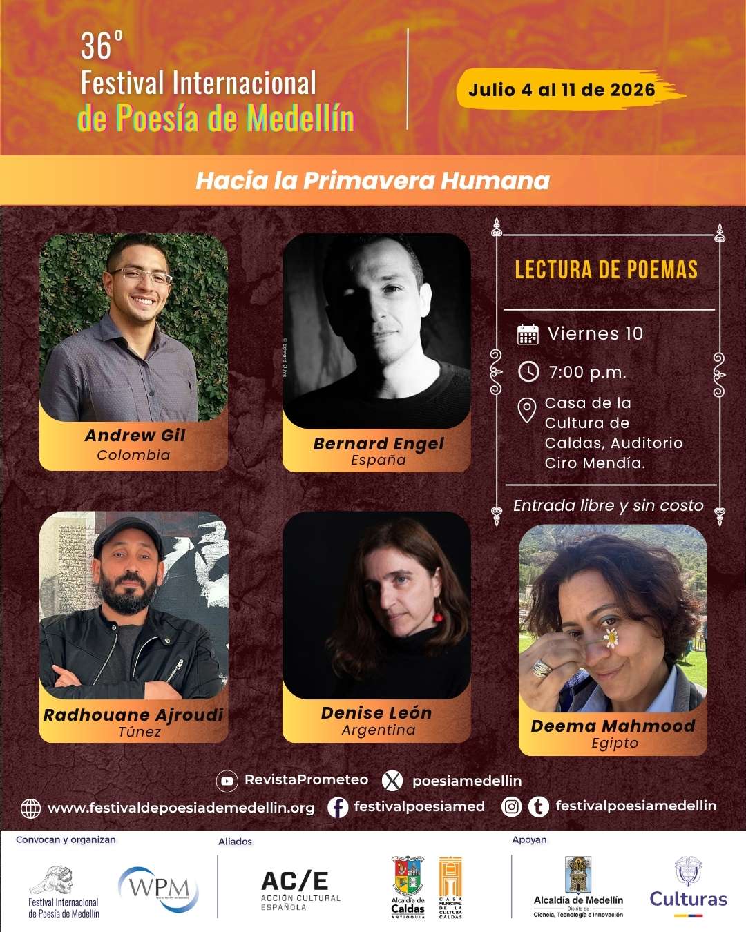 Lectura de poemas