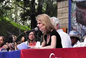 Sasja Janssen  (Países Bajos)
. Fotografía: Festival de Poesía de Medellin